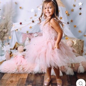 Marais Sky 3/4 Tulle Light Pink Valentine’s Day Dress